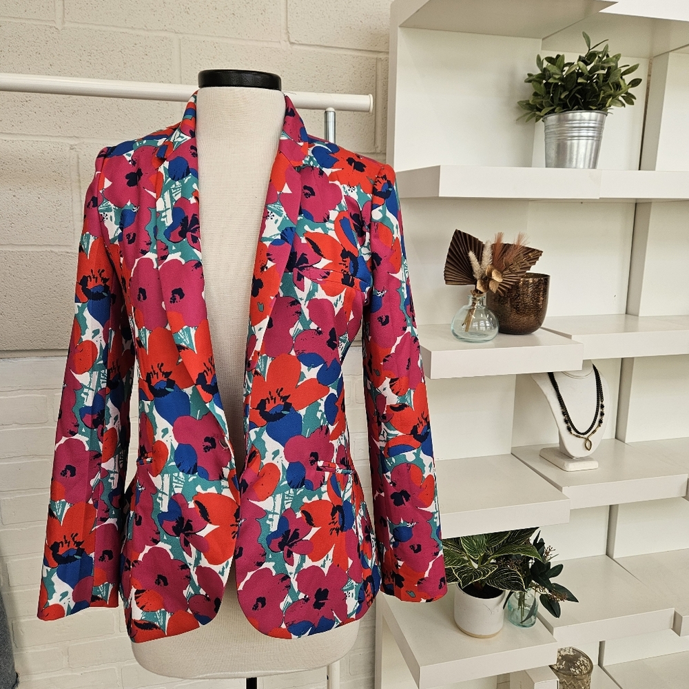 Floral Blazer